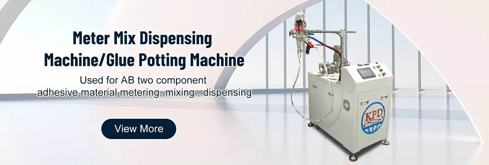 Macchine per la preparazione di vasi di epossidi