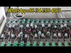 Dispensatore automatico per la miscelazione del sigillante in silicone per lampade a LED