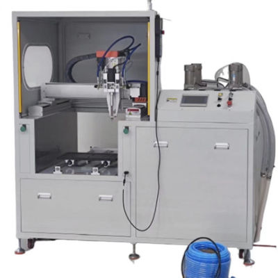 Dispensatore di colla automatico azionato elettricamente a basso livello di rumore 3 asse in linea a terra in piedi PCB Pcba