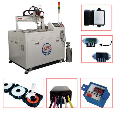Dispensatore di composti in silicone a due parti conduttivo termico per l'assemblaggio di LED