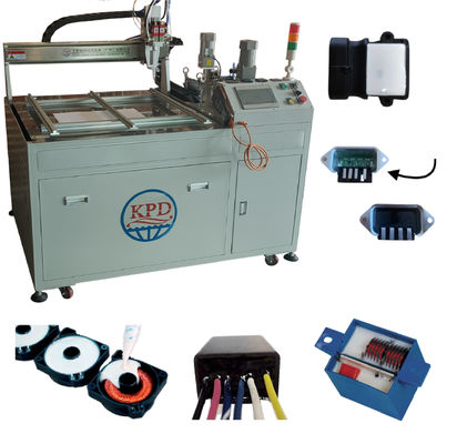 Dispensatore di composti in silicone a due parti conduttivo termico per l'assemblaggio di LED