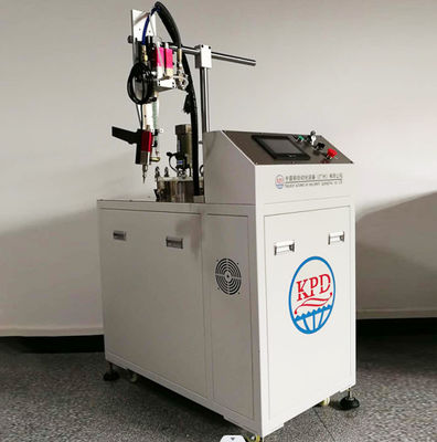 Dispensatore semiautomatico di colla AB con macchina di imballaggio di colla di miscelazione statica e dinamica