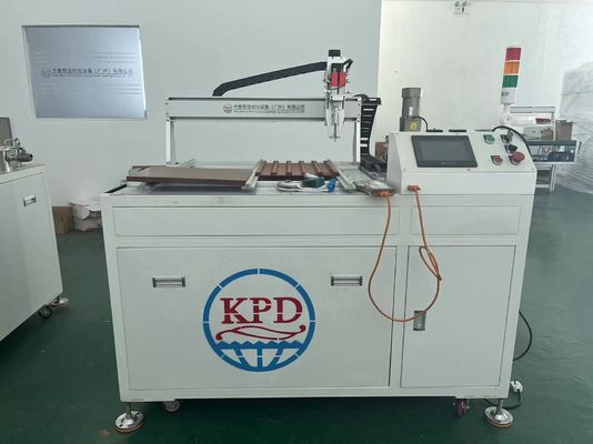 Dispensatore automatico di colla CNC adesivo in resina epossidica UV montato su un pavimento a vite a 3 assi