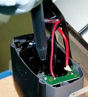 Sistema di distribuzione del miscuglio della pompa di ingranaggi per la resina componente AB