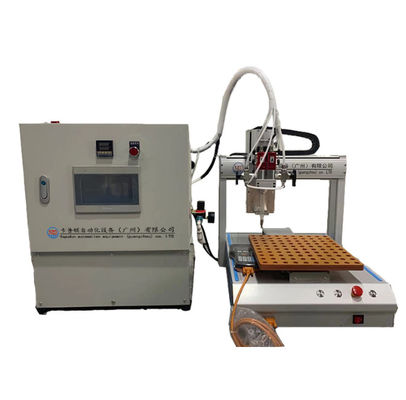 Dispensatore adesivo in resina epossidica in silicone a 3 assi automatico
