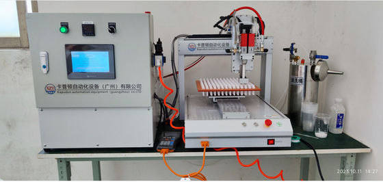 Dispensatore adesivo in resina epossidica in silicone a 3 assi automatico