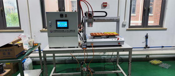 Dispensatore adesivo in resina epossidica in silicone a 3 assi automatico