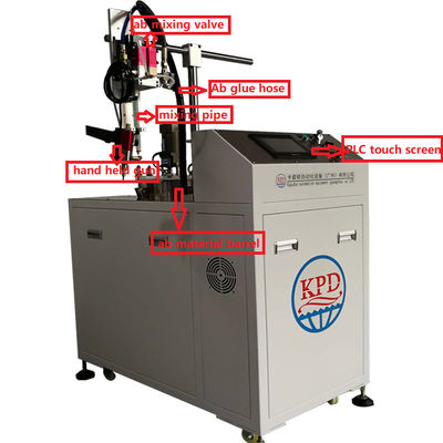 Macchina semiautomatica di riempimento di colla per 2 componenti