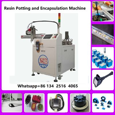 Roboter Epoxy Resin Compound Hardner Glue Potting Machine Modello di linea di produzione