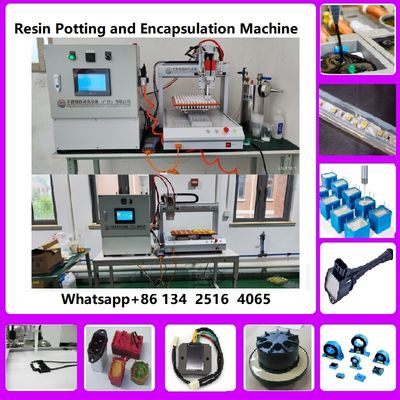AB macchina di distribuzione del miscuglio del contatore di colla, macchina automatica di imballaggio della colla per driver LED macchina automatica di imballaggio della resina epossidica