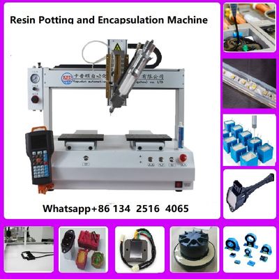 AB macchina di distribuzione del miscuglio del contatore di colla, macchina automatica di imballaggio della colla per driver LED macchina automatica di imballaggio della resina epossidica