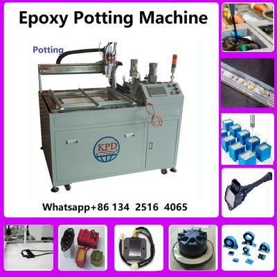 Doming Piccole dosi Ab Epoxi Automatica adesiva ad alta viscosità due componenti di miscelazione e distribuzione macchina