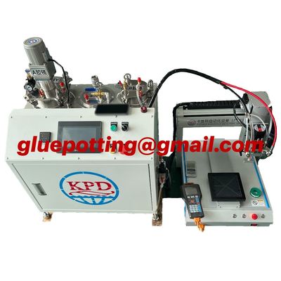 Dispensatore automatico di colla a due componenti Epoxy Silicone Dispensing Machine 3 Axis AB Epoxy Paste Dispensing Machine